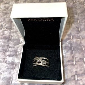 Pandora bow ring